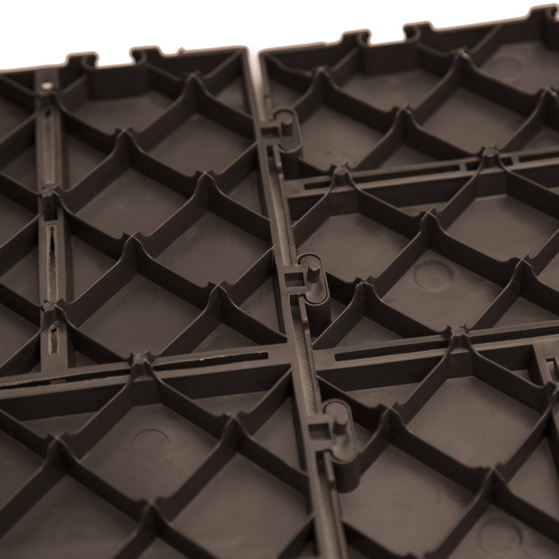 domi outdoor living 12" x 12" Composite Interlocking Deck Tile & Reviews Wayfair